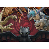 Schmidt Spiele Drachenzähmen leicht gemacht: Dragons are Real, Puzzle 1000 Teile