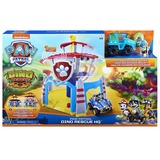 Spin Master Paw Patrol - Dino Hauptquartier, Spielgebäude Inkl. Basis Fahrzeug, Rex Welpen-Figur