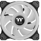 Thermaltake Riing Quad 12 RGB Radiator Fan TT Premium Edition Single Fan Pack, Gehäuselüfter schwarz, Single Pack, ohne Controller