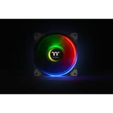 Thermaltake Riing Quad 12 RGB Radiator Fan TT Premium Edition Single Fan Pack, Gehäuselüfter schwarz, Single Pack, ohne Controller