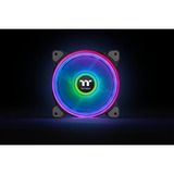 Thermaltake Riing Quad 12 RGB Radiator Fan TT Premium Edition Single Fan Pack, Gehäuselüfter schwarz, Single Pack, ohne Controller