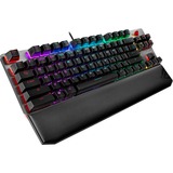 ASUS ROG Strix Scope NX TKL Deluxe, Gaming-Tastatur schwarz/grau, DE-Layout, ROG NX Red