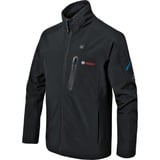 Bosch Heat+Jacket GHJ 12+18V Kit Größe 3XL, Arbeitskleidung schwarz, inkl. Ladeadapter GAA 12V-21, 1x 12-Volt-Akku