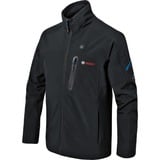 Bosch Professional Heat+Jacket GHJ 12+18V Kit Größe 3XL, Arbeitskleidung schwarz, inkl. Ladeadapter GAA 12V-21, 1x 12-Volt-Akku