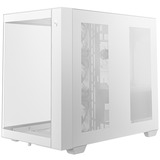 DeepCool CG530U 4F WH, Tower-Gehäuse weiß, Gebogene Glasvitrine