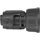 GARDENA Micro-Drip-System Hahn-Anschluss 13mm (1/2") > G 3/4", Hahnstück dunkelgrau, Modell 2023