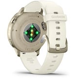 Garmin Venu 4 - 41 mm, Smartwatch Beige/Lunargold, Silikon-Armband in Bone