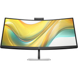 HP S5 Pro 534pm Konferenzmonitor, LED-Monitor 86.4 cm (34 Zoll), schwarz/silber, WQHD, VA, Curved, USB-C, USB-Hub, 100Hz Panel