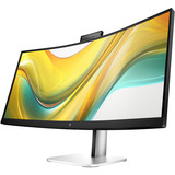 HP S5 Pro 534pm Konferenzmonitor, LED-Monitor 86.4 cm (34 Zoll), schwarz/silber, WQHD, VA, Curved, USB-C, USB-Hub, 100Hz Panel