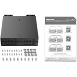 Icy Dock Though Armor MB699V5P-B , Wechselrahmen schwarz, für externen 5,25"-Schacht