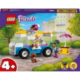 LEGO 41715 Friends Eiswagen, Konstruktionsspielzeug Mit Fahrzeug und 2 Friends Mini-Figuren 