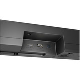 LG DS60T, Soundbar schwarz, 3.1-Kanal, Kabelloser Subwoofer