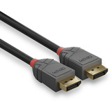 Lindy DisplayPort 1.4 Kabel, Anthra Line schwarz, 5 Meter