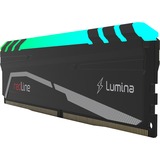 Mushkin DIMM 16 GB DDR4-3000 (2x 8 GB) Dual-Kit, Arbeitsspeicher schwarz, MLA4C300GJJM8GX2, Redline Lumina RGB, INTEL XMP