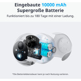 SwitchBot Outdoor Spotlight Cam 2K, Überwachungskamera weiß