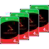 Ubiquiti Unifi UNAS4 + IronWolf NAS 4 x 4 TB Bundle weiß