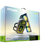 ZOTAC GeForce RTX 5090 ARCTICSTORM AIO, Grafikkarte DLSS 4, 3x DisplayPort, 1x HDMI 2.1