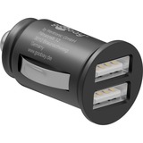 goobay Dual-USB Auto Ladegerät (2xUSB) schwarz