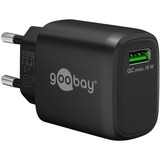 goobay USB-A QC Schnellladegerät (18 W) schwarz