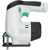 BLACK+DECKER Akku-Stichsäge reviva, 12Volt weiß/schwarz, integrierter Akku 1,5Ah