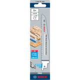 Bosch Säbelsägeblatt S 610 VF Heavy for Wood and Metal, 5 Stück Länge 150mm