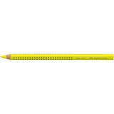 Faber-Castell Jumbo Grip Neon Trockentextliner, Stift neon-gelb