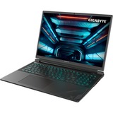 GIGABYTE G6X 9KG-43DE854SH, Gaming-Notebook gunmetal, Windows 11 Home 64-Bit, 40.6 cm (16 Zoll) & 165 Hz Display, 1 TB SSD