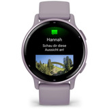 Garmin vívoactive 5, Smartwatch orchidee/orchidee metallic, 42 mm, Silikon-Armband