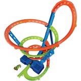 Hot Wheels Crash Spirale Trackset, Rennbahn mehrfarbig, Inkl. 1 Spielzeugauto