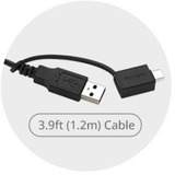 Kensington VeriMark Desktop 2.0 Fingerprint Key, USB-Stick schwarz, SDCP, Windows Hello