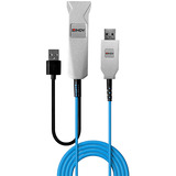 Lindy Fibre Optic USB 3.0 Kabel, Verlängerungskabel 30m