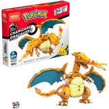 MEGA Pokémon Bauspielzeugset Glurak mit Actionfigur für Kinder, Konstruktionsspielzeug 222 Teile
