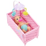 Mattel Barbie "Skipper Babysitters Inc." Puppe mit Gitterbett, Baby & Zubehör 