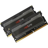 Mushkin SO-DIMM 32 GB DDR4-3200 Kit, Arbeitsspeicher schwarz, MRA4S320NNNF16GX2, Redline