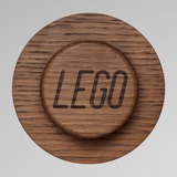 Room Copenhagen LEGO 1x1 Garderobe, 3er-Set 40160901, Wandhalterung eiche, dunkel gebeizt