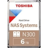 Toshiba N300 6 TB, Festplatte SATA 6 Gb/s, 3,5", Retail