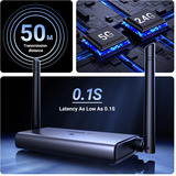 UGREEN CM586 Wireless HDMI Extender, HDMI Verlängerung silber, 4K, 50m Reichweite