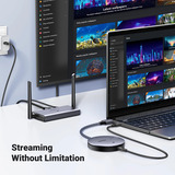 UGREEN CM586 Wireless HDMI Extender, HDMI Verlängerung silber, 4K, 50m Reichweite
