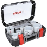 Bosch Lochsägen-Set Progressor Universal, 11-teilig weiß, inkl. Power-Change-Adapter