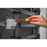 Bosch Professional VDE Schraubendreher-Set PH/SL Professional, 7-teilig rot/gelb, 6 VDE-Schraubendreher, Phasenprüfer SL3