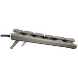 CHERRY KC 500 MX LP, Tastatur grau, DE-Layout, Cherry MX Low Profile 2.0 Ivory