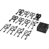 Corsair CORSAIR RM1000x Shift, PC-Netzteil schwarz, 1x 12-Pin High Power GPU, 4x PCIe, Kabel-Management, 1000 Watt