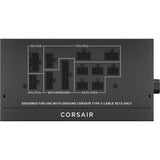 Corsair CORSAIR RM1000x Shift, PC-Netzteil schwarz, 1x 12-Pin High Power GPU, 4x PCIe, Kabel-Management, 1000 Watt