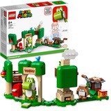 LEGO 71406 Super Mario Yoshis Geschenkhaus – Erweiterungsset, Yoshi Figur, Konstruktionsspielzeug baubares Spielzeug, Yoshi Figur, zum kombinieren mit Mario, Luigi oder Peach Starterset