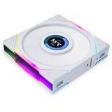Lian Li UNI FAN TL120 LCD, Gehäuselüfter weiß, Reverse Blade, 124 mm