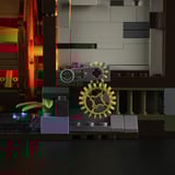 Lumibricks Mittelalterliche Wassermühle, Konstruktionsspielzeug 