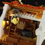 Lumibricks Mittelalterliche Wassermühle, Konstruktionsspielzeug 