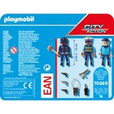 PLAYMOBIL 70669 City Action Figurenset Polizei, Konstruktionsspielzeug 