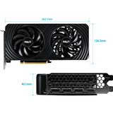 Palit GeForce RTX 5050 Dual OC 8GB, Grafikkarte DLSS 4, 3x DisplayPort, 1x HDMI 2.1