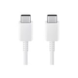 SAMSUNG USB 2.0 Kabel EP-DX310 (3A), USB-C Stecker > USB-C Stecker weiß, 1,80 Meter